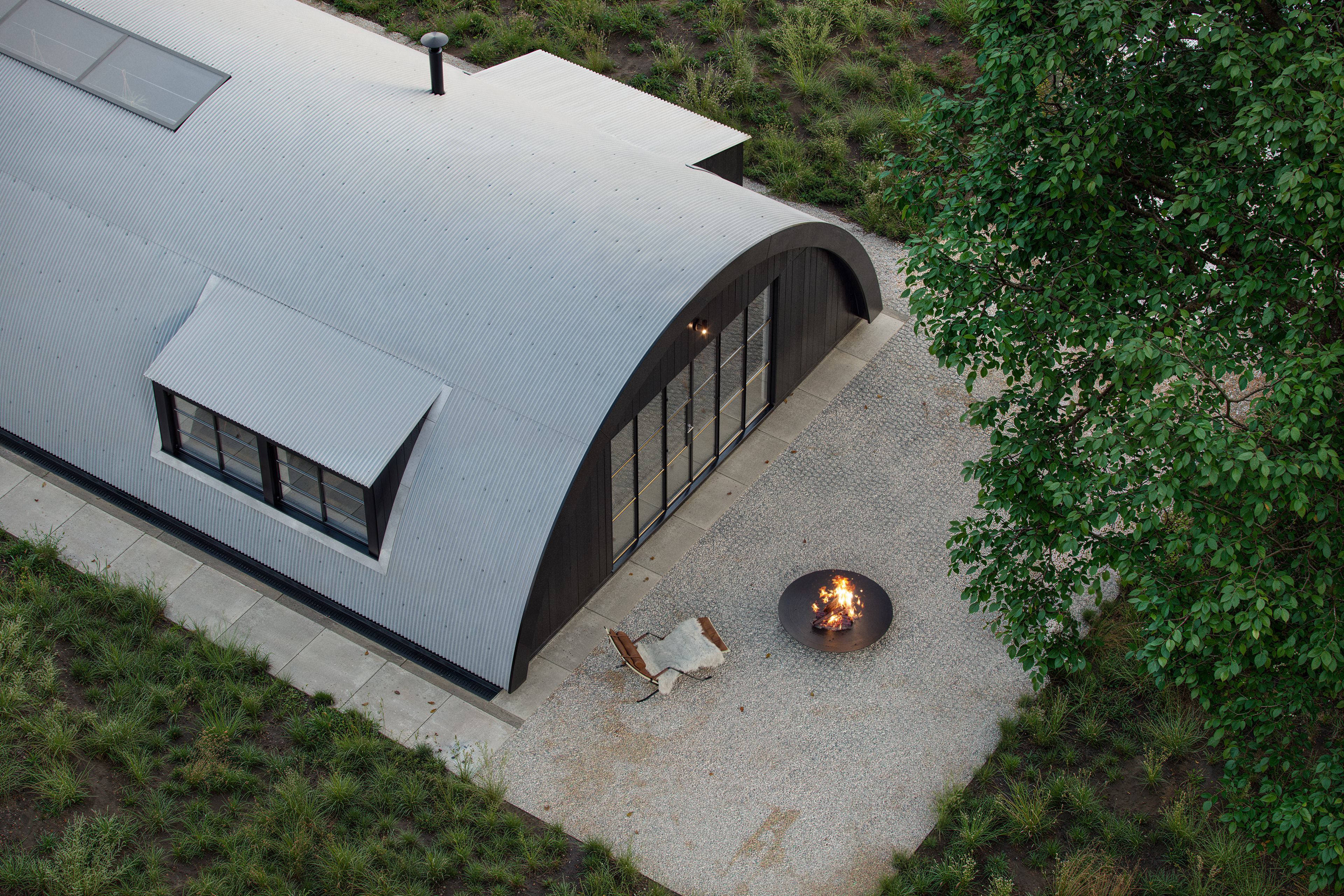 Nissen hut conversion - exteriors