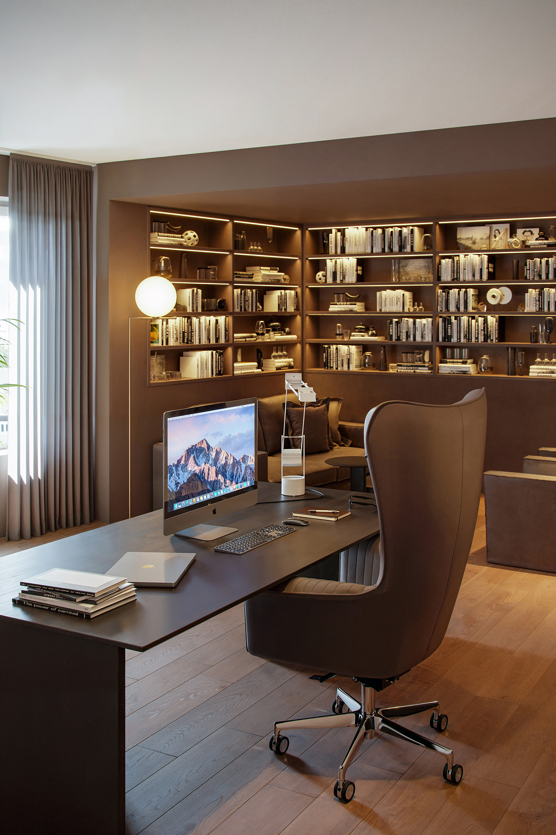 Home office & lounge – Lake Lugano