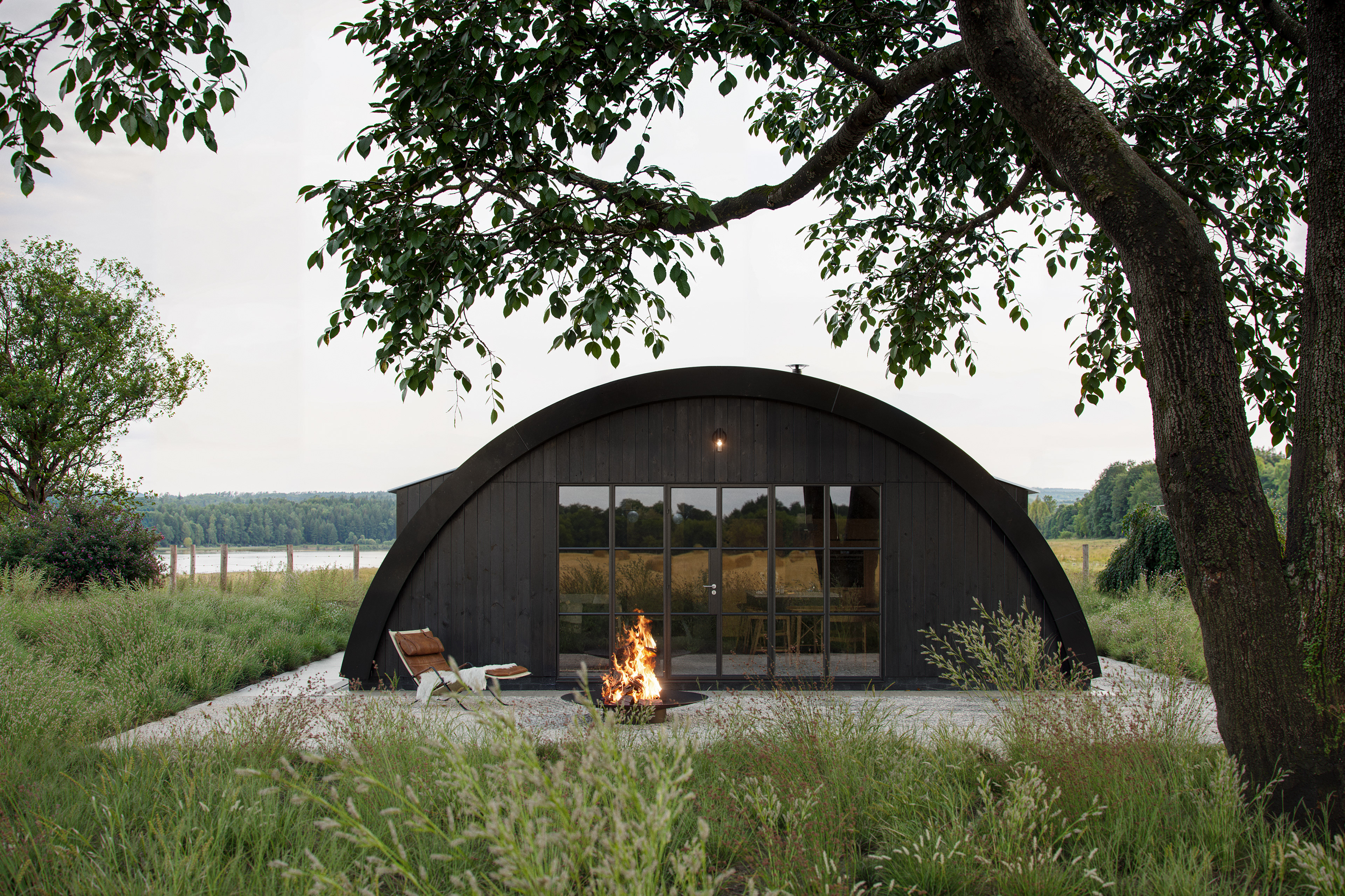 Nissen hut conversion - exteriors