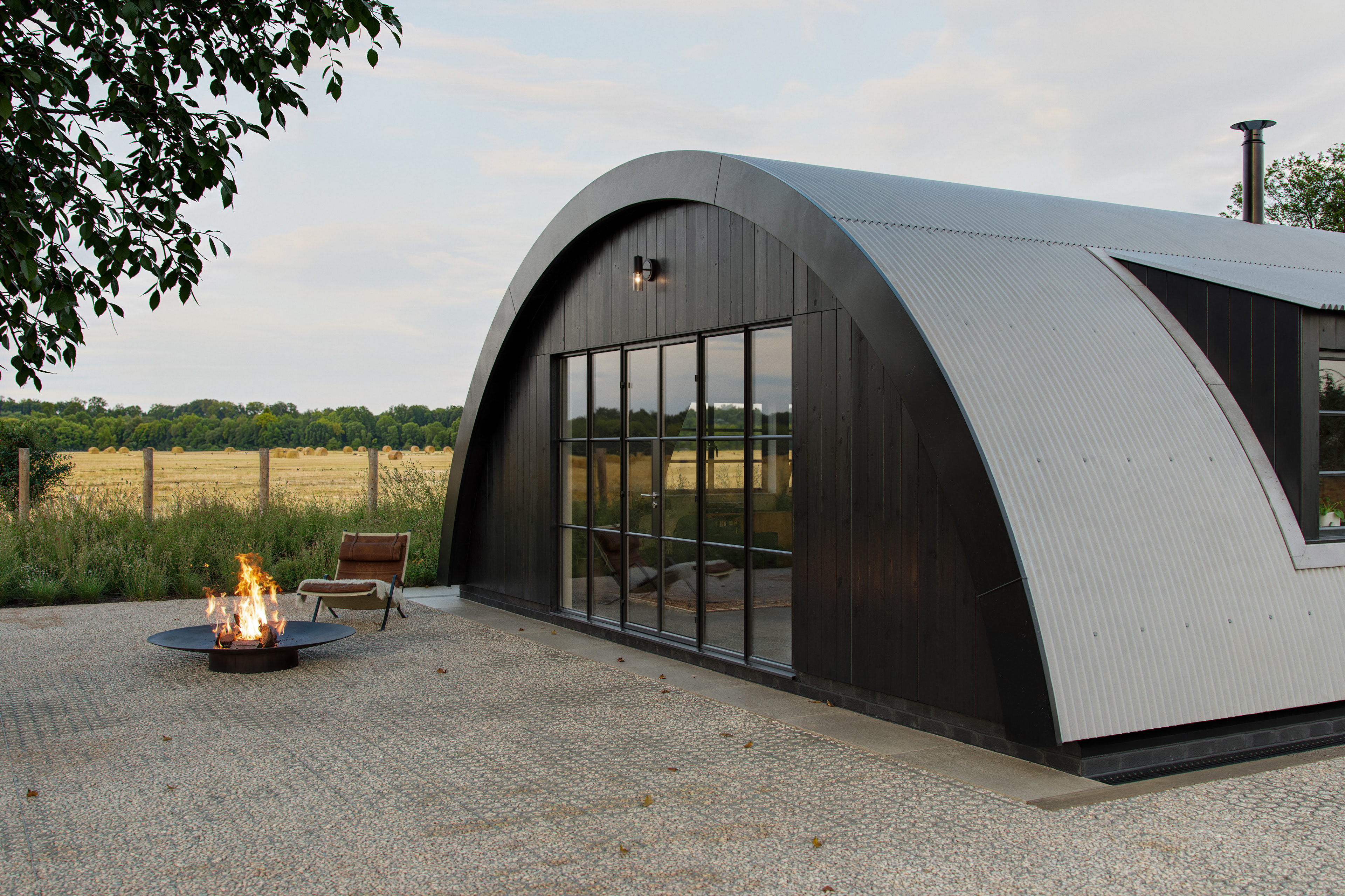 Nissen hut conversion - exteriors